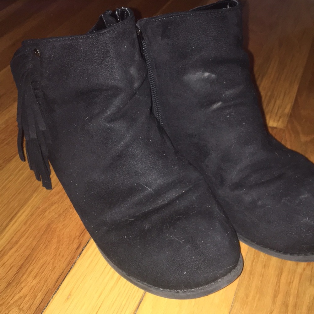 Black booties